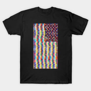 Glitchy Flag T-Shirt